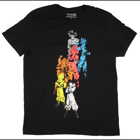Dragon Ball Z Mens Goku Super Characters T-Shirt size medium - Picture 1 of 12